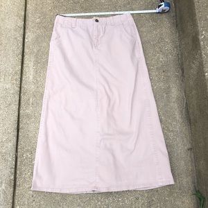 Cato khaki Maxi skirt size 8